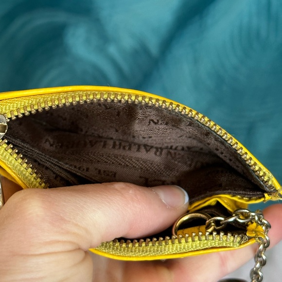 Ralph Lauren Solaire Sloan Street Key Coin Case with ID Holder Key Chain Wallet - Picture 7 of 7